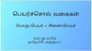 TNPSC TAMIL பெயர்ச்சொல்லின் வகையறிதல்