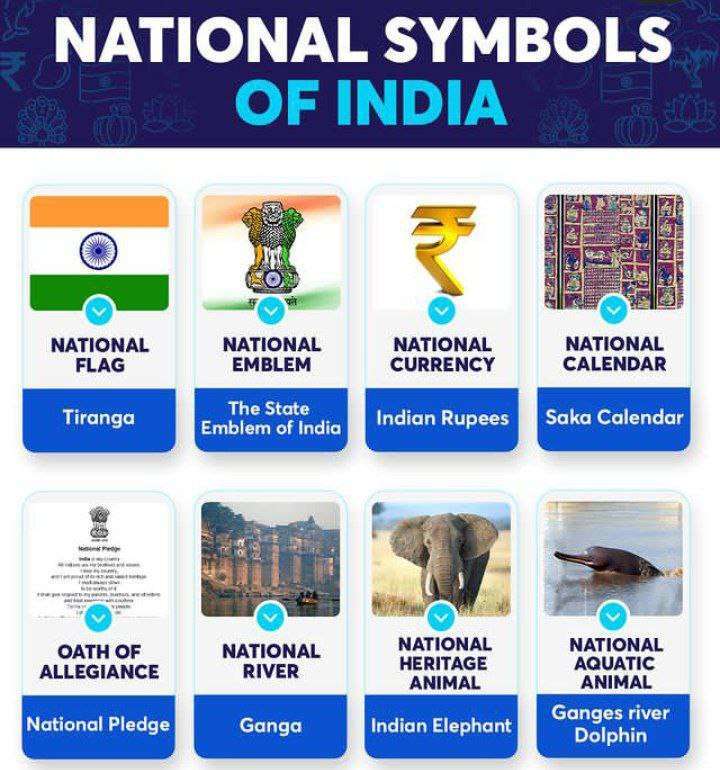 25 NATIONAL SYMBOLS OF INDIA