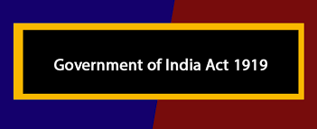 இந்திய அரசுச் சட்டம் 1919