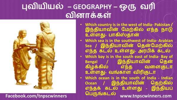 புவியியல் ஒரு வரி தகவல்கள்