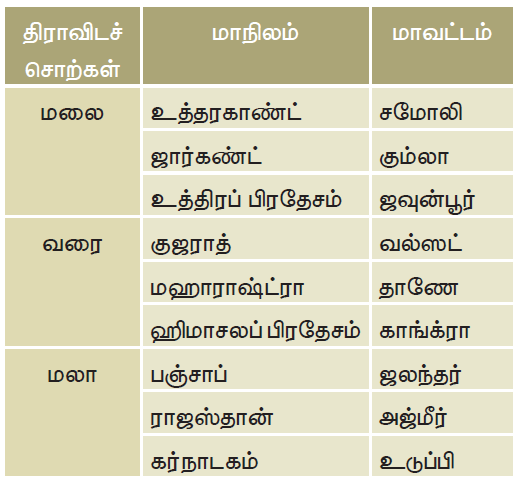 11TH TAMIL மலை இடப்பெயர்கள் ஓர் ஆய்வு
