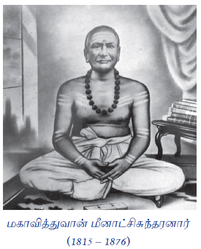 11TH TAMIL மகாவித்துவான் மீனாட்சிசுந்தரனார்