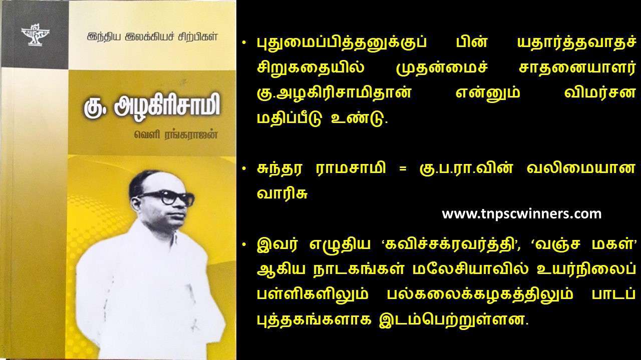 கு அழகிரிசாமி