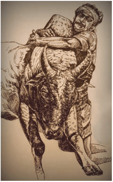 9TH TAMIL ஏறு தழுவுதல்