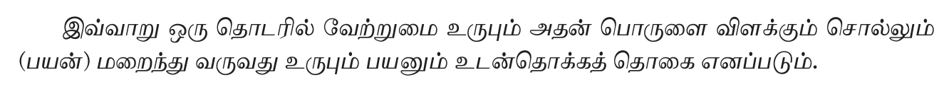 8TH TAMIL தொகைநிலை தொகாநிலைத் தொடர்கள்