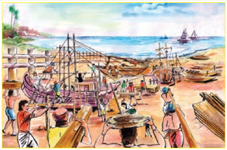 7TH TAMIL தமிழரின் கப்பற்கலை