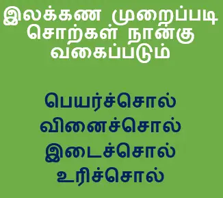 7TH TAMIL இலக்கியவகைச் சொற்கள்