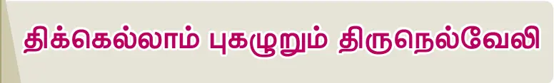 7TH TAMIL திக்கெல்லாம் புகழுறும் திருநெல்வேலி