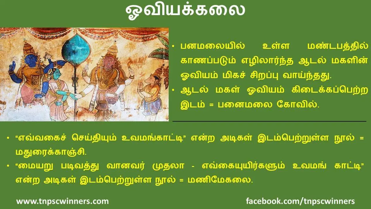 12 ஆம் வகுப்பு தமிழ்நாட்டுக் கலைச்செல்வங்கள்