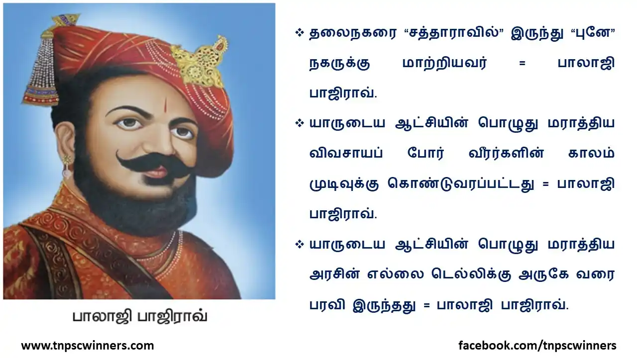 மராத்தியர்கள் மற்றும் பேஷ்வாக்களின் எழுச்சி