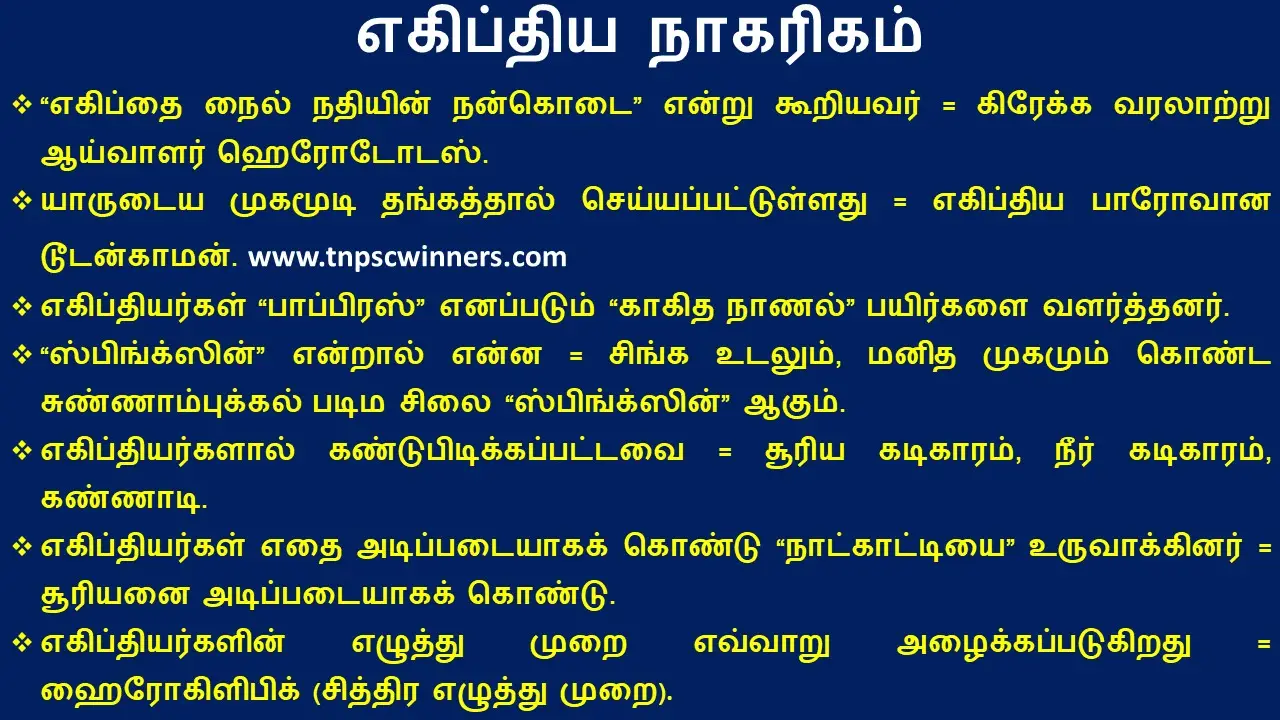 எகிப்திய நாகரிகம்