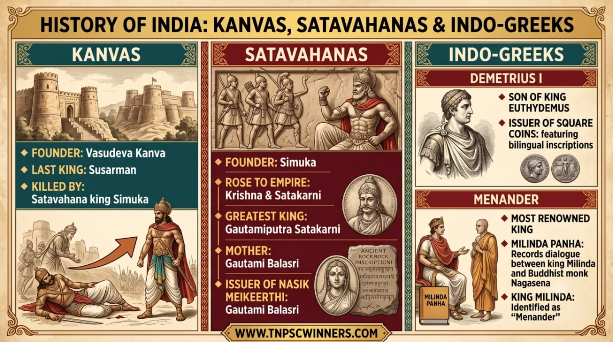 Post Mauryan Indian History Major Dynasties