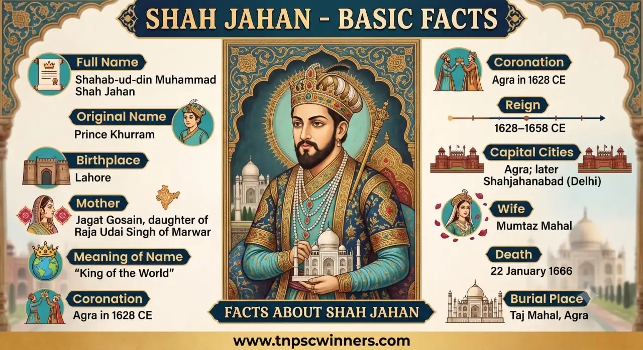 Shah Jahan – Reign, Architecture & Important Facts 1 Shah Jahan – Reign, Architecture & Important Facts