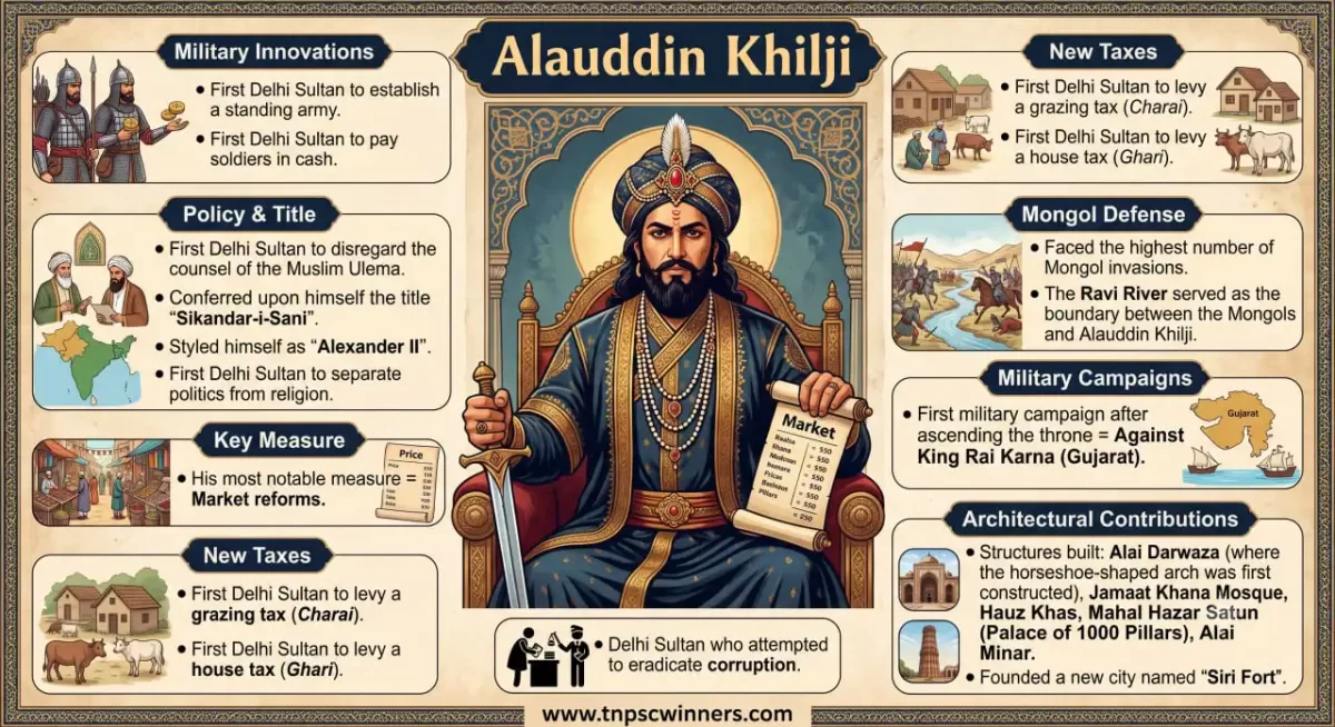 The Achievements and Reforms of Alauddin Khilji