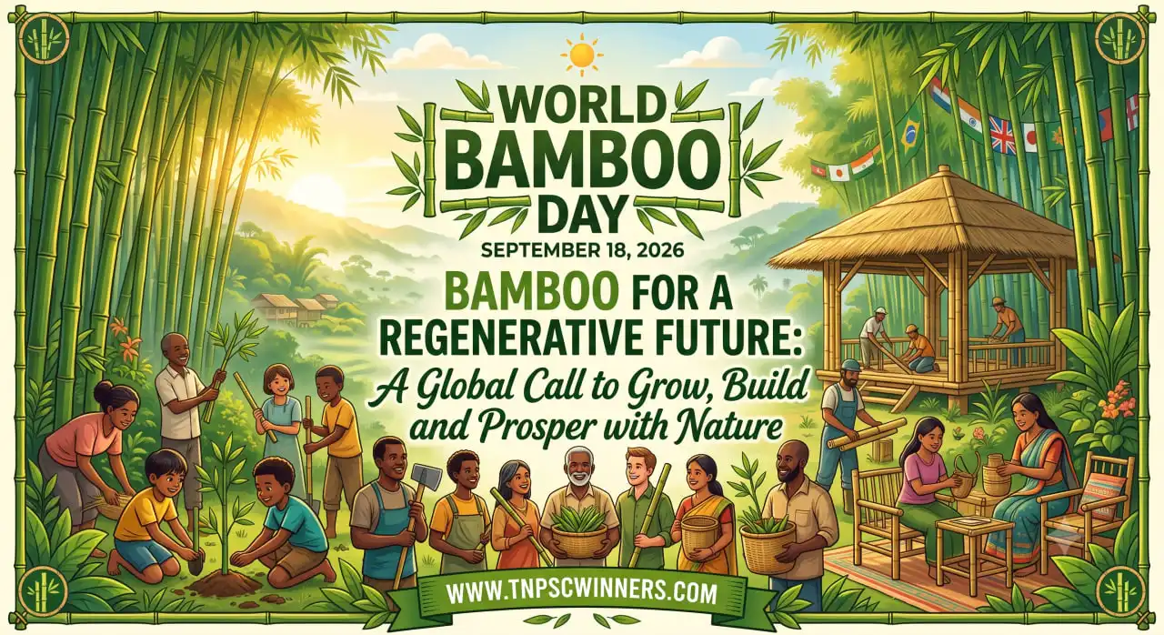 World Bamboo Day 2026 – Date, Theme & Importance 1 World Bamboo Day 2026 – Date, Theme & Importance