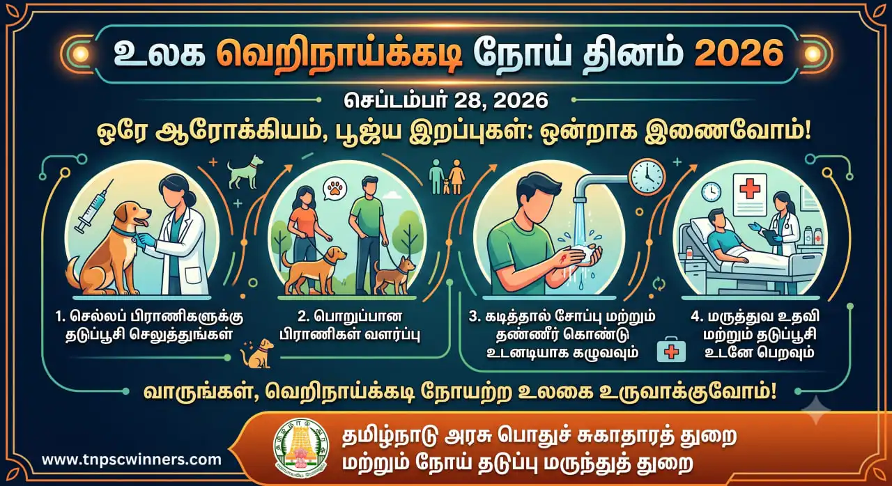 உலக வெறிநாய்க்கடி நோய் தினம் 2026