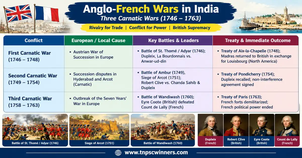 Anglo French Wars in India