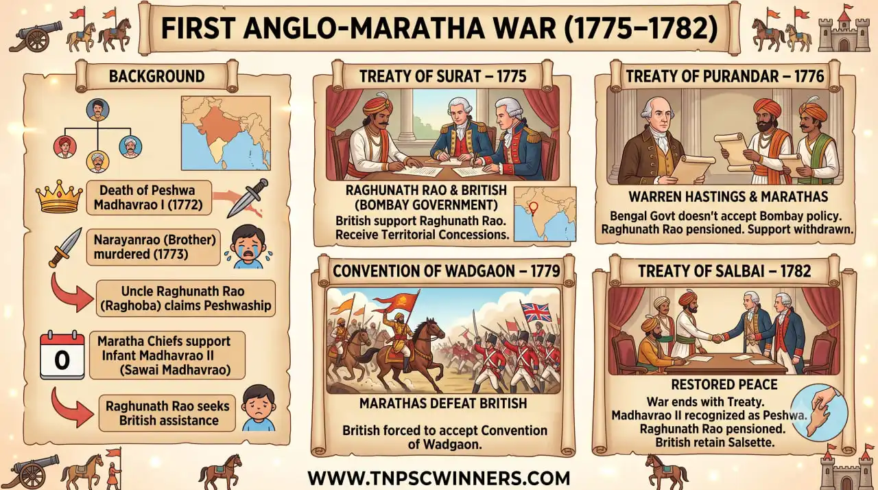 FIRST ANGLO-MARATHA WAR