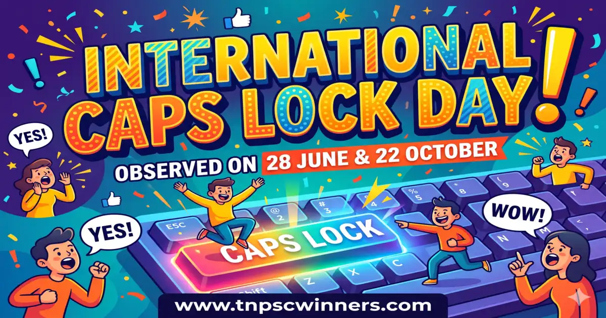 International Caps Lock Day 2026
