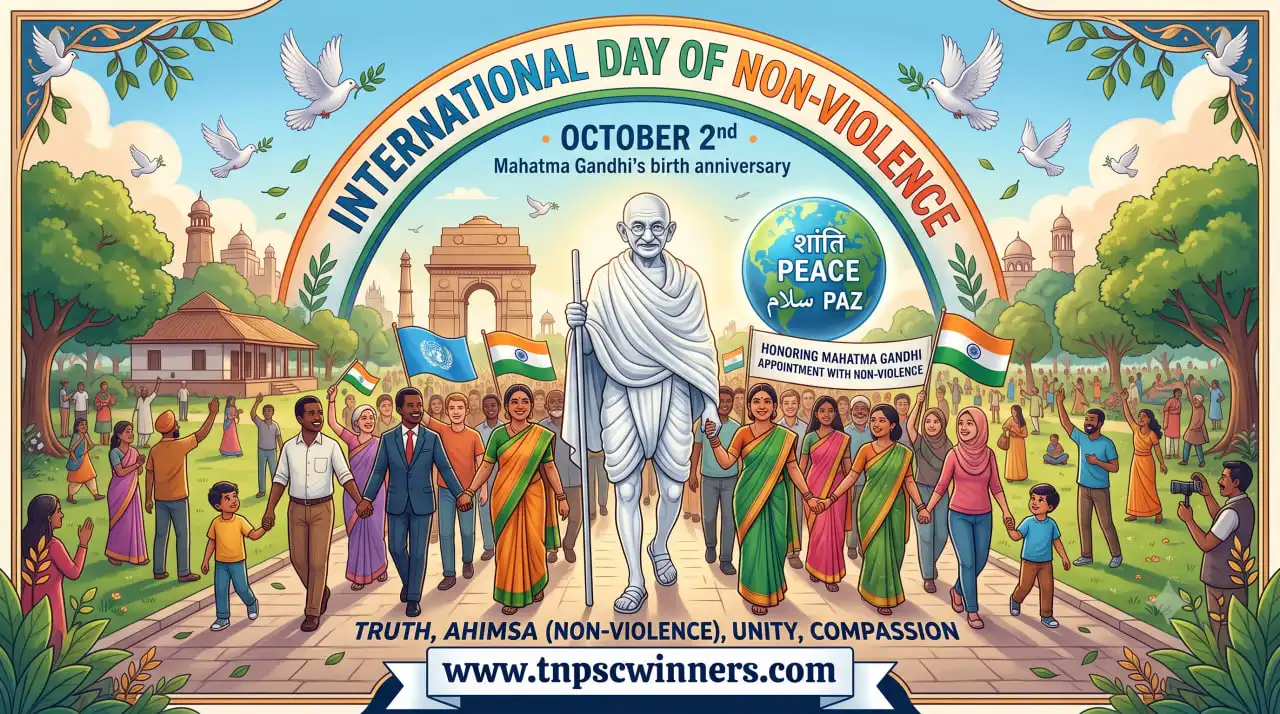 International Day of Non-Violence 2026 1 International Day of Non-Violence 2026