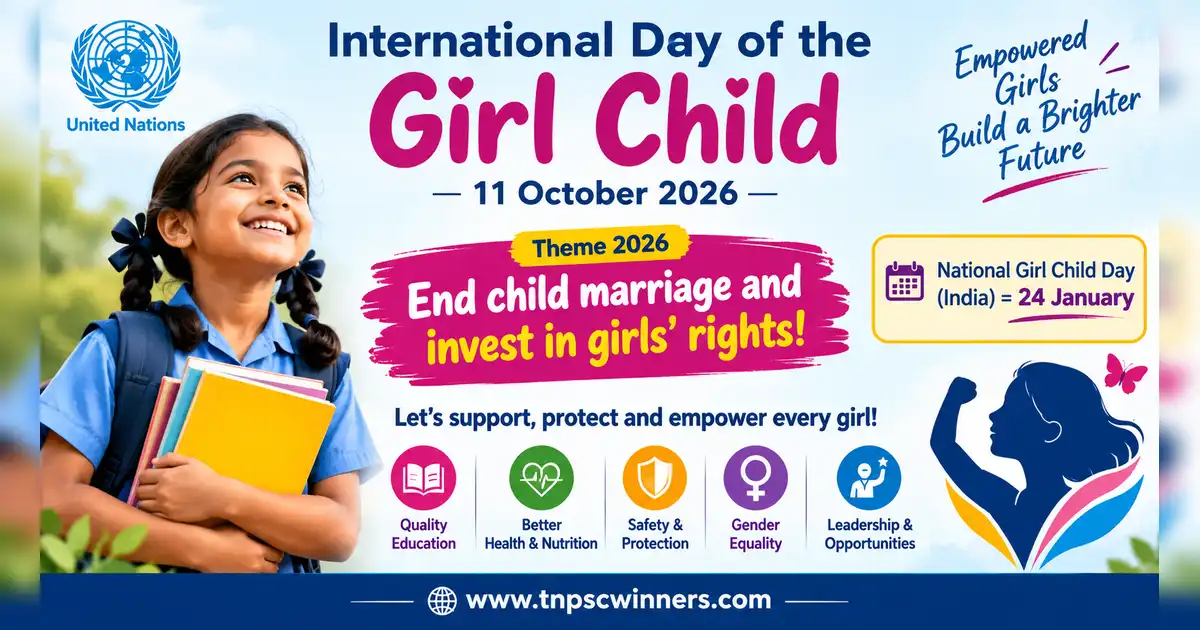 International Day of the Girl Child 2026 1 International Day of the Girl Child 2026