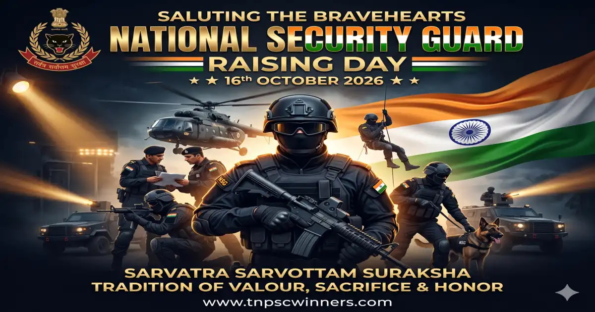 National Security Guard Raising Day 2026