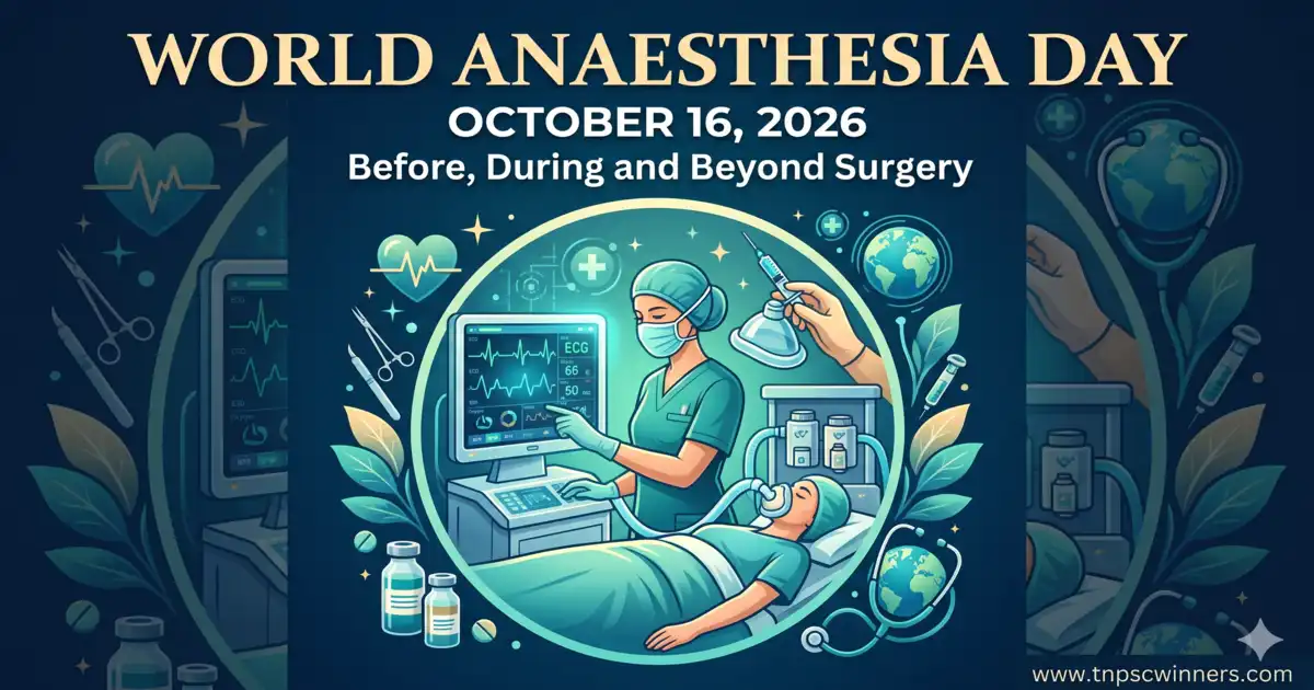 World Anaesthesia Day 2026 1 World Anaesthesia Day 2026
