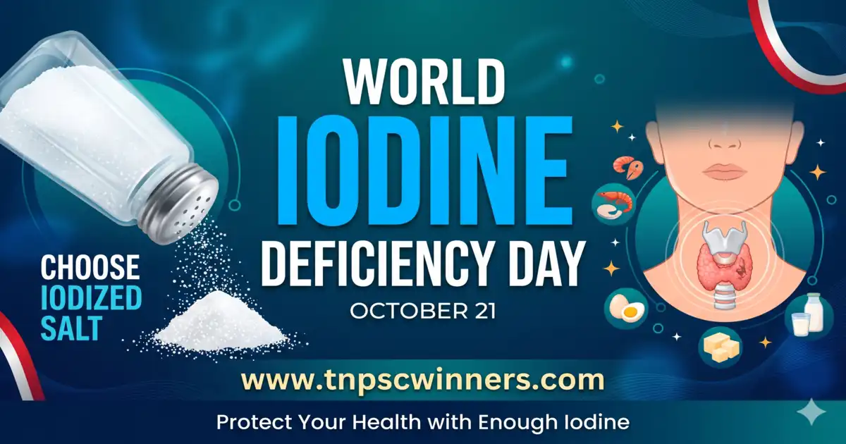 World Iodine Deficiency Day 2026