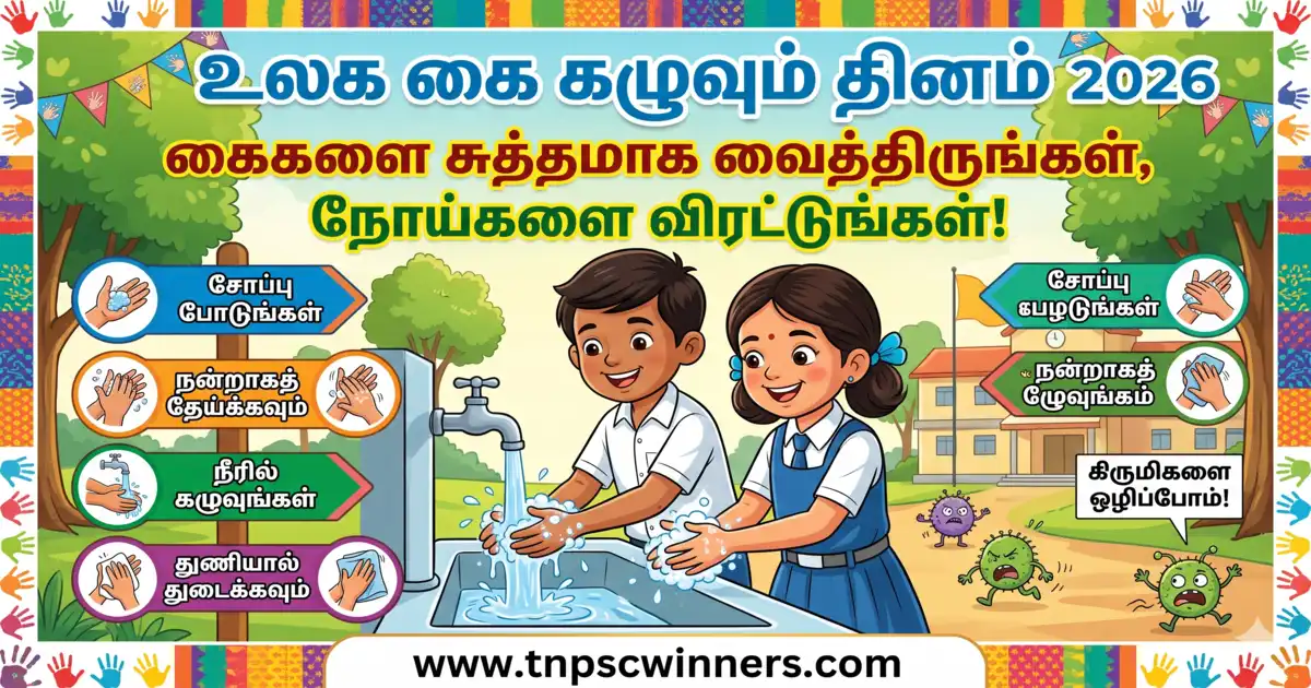 உலக கை கழுவும் தினம் 2026 1 உலக கை கழுவும் தினம் 2026