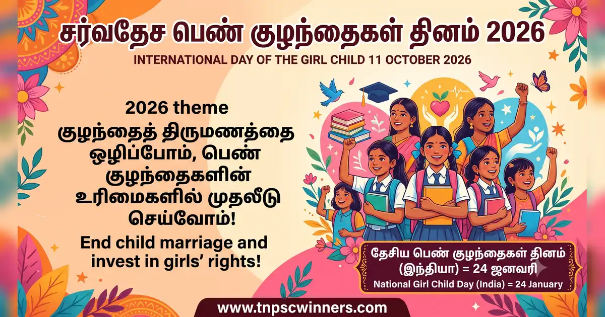 சர்வதேச பெண் குழந்தைகள் தினம் 2026 1 சர்வதேச பெண் குழந்தைகள் தினம் 2026