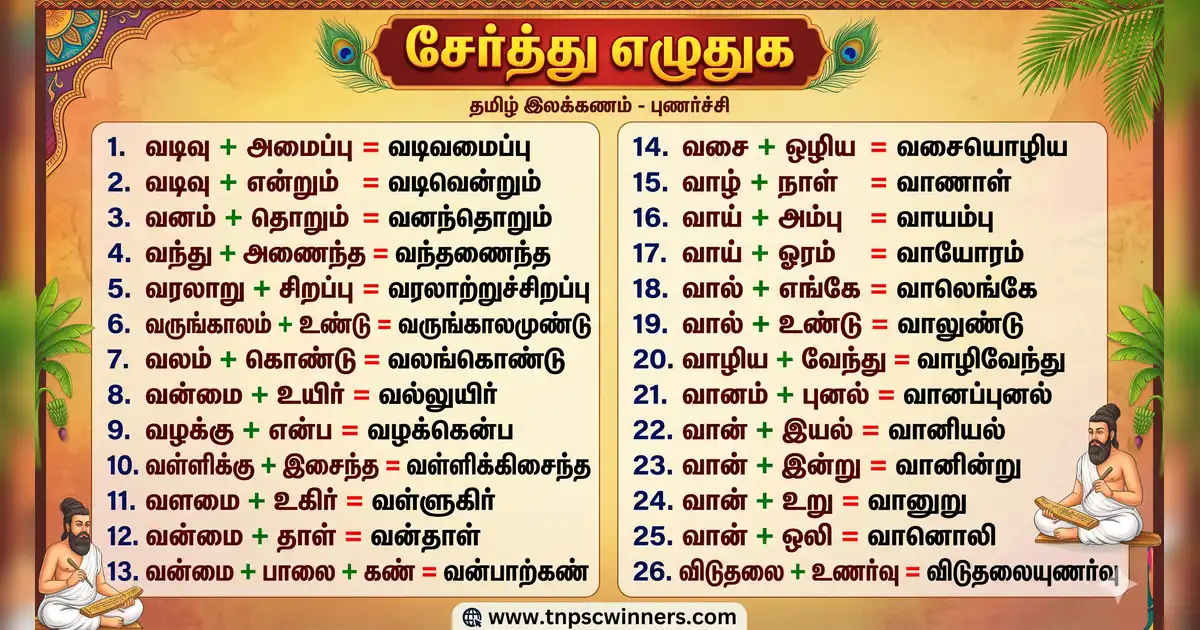 சேர்த்து எழுதுக 2 சேர்த்து எழுதுக